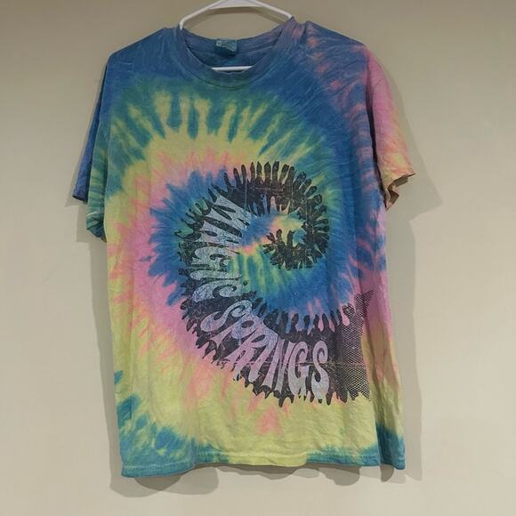Vintage Magic Springs Park Tie Dye Shirt - Picture 1 of 4